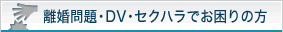 離婚問題・DV・セクハラでお困りの方